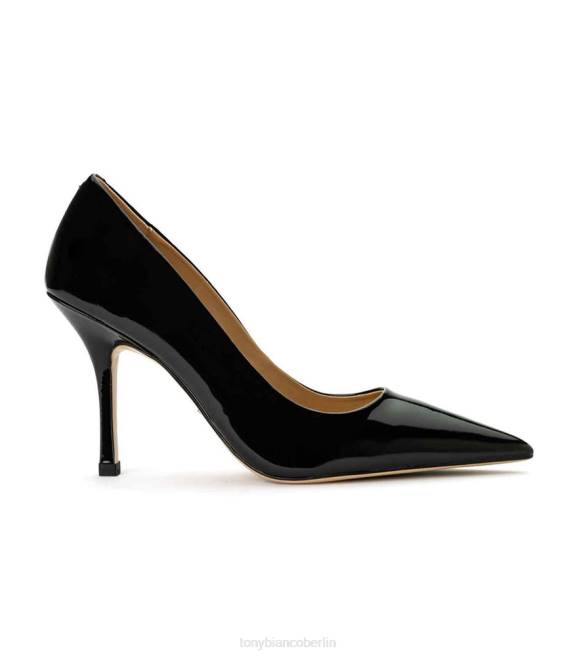 Stöckelschuhe| de Tony Bianco Frauen Kysaia-Absätze schwarzes Lackleder 462497
